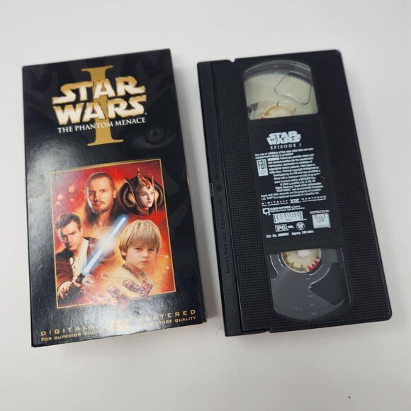Star Wars VHS Trilogy Special Edition & The Phantom Menace Digitally THX Mastere - Picture 11 of 15